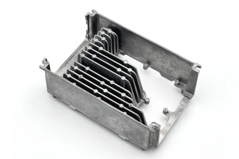 電力電子機器および産業用モーター制御用途向けに設計された冷却フィン一体型ADC-12アルミ合金ダイカスト製コントローラー筐体の詳細